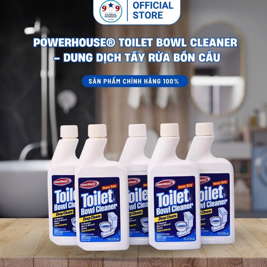 Dung dịch chuyên tẩy rửa - bồn vệ sinh - PowerHouse® Bowl Cleaner – 355ml