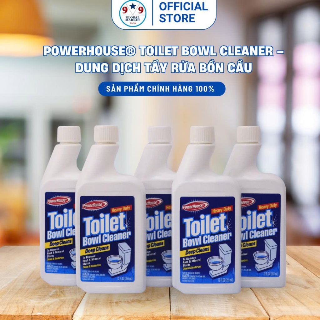 Dung dịch chuyên tẩy rửa - bồn vệ sinh - PowerHouse® Bowl Cleaner – 355ml