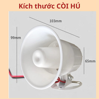 [Chính hãng] Thiết bị Còi hú báo cháy SIREN SI-12V/24V| Phù hợp cho Nhà ở, văn phòng, trường....