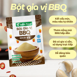 Bột BBQ Soba Food Gói 1Kg Bột BBQ Lắc Snack, Khoai Tây Chiên, Bắp Rang, Gà Viên Chiên - SBBBQ15