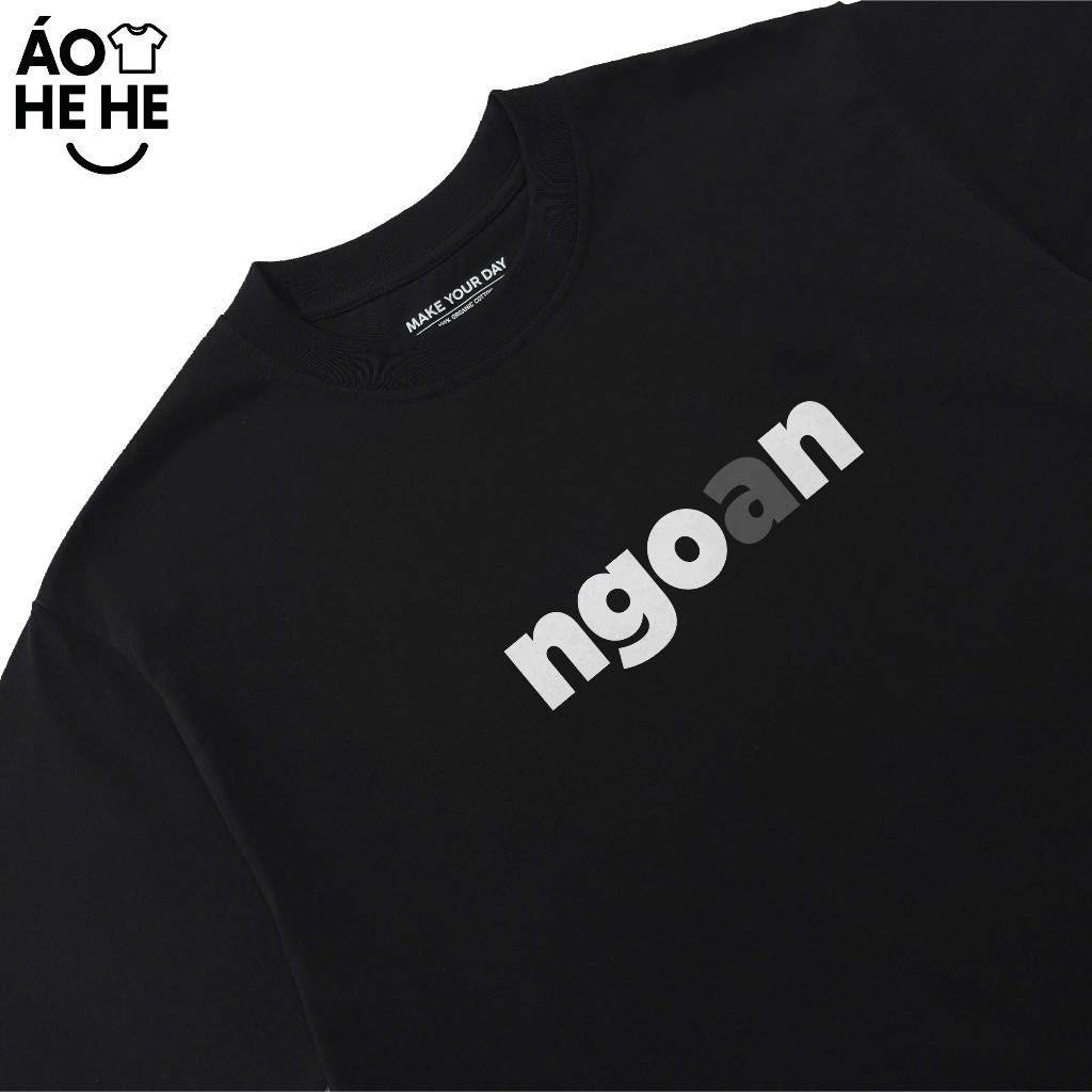 Áo Thun In Chữ Hài Hước Ngon Câu Nói Text Vui Nhộn Dành Cho Nam Nữ Form Rộng Cotton 250gsm