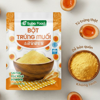 Bột Trứng Muối Soba Food Gói 1kg Làm Bánh Nhân Trứng Chảy, Bánh Bao Hoàng Kim, Da Cá Lắc - SBTM15