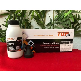 Hộp mực Topjet 35A/85A/78A_Topjet có lỗ đổ mực