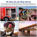 Kìm cắt cáp thủy lực dùng pin xạc 240V kìm cắt nhôm Kìm cắt cáp điện pin cầm tay MZS-65C - Cắt cáp đồng/nhôm 65mm — ảnh 4