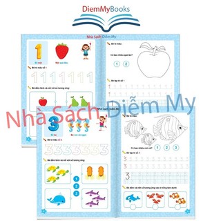 Sách- Bộ 3 Quyển Tập Đánh Vần, Bé Chính Phục Toán Học, Bé Tập Tô Tập Viết Chữ To Hành Trang Vào Lớp 1 Cho Bé 4 5 6 Tuổi