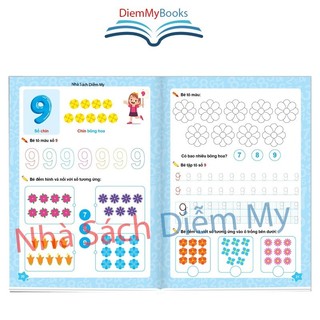 Sách- Bộ 3 Quyển Tập Đánh Vần, Bé Chính Phục Toán Học, Bé Tập Tô Tập Viết Chữ To Hành Trang Vào Lớp 1 Cho Bé 4 5 6 Tuổi