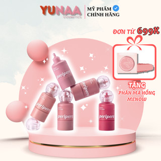 [Y338] Má Hồng Dạng Kem PERIPERA - Sirupy Tok Cheek - Căng Bóng Mịn