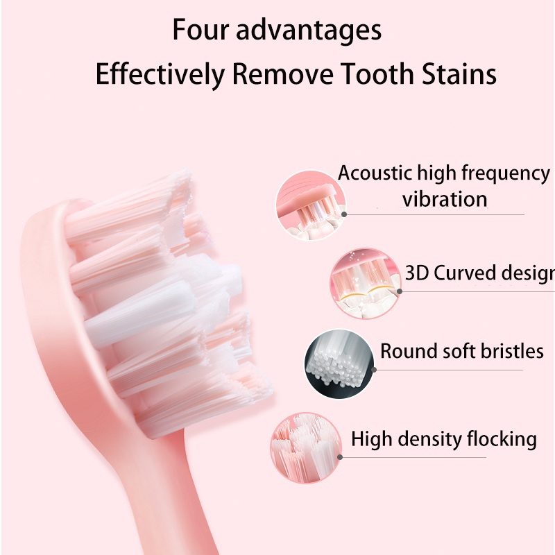 Đầu bàn chải đánh răng điện Đầu bàn chải có thể thay thế cho bàn chải đánh răng sức khỏe Lenovo Advance Pro