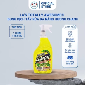 Nước làm sạch bề mặt kính ô tô - LA’s Totally Awesome® Lemon - 1,183 ml