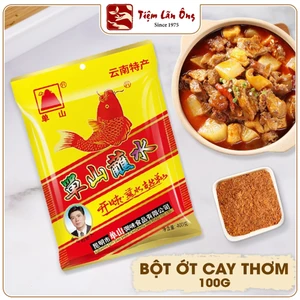 Bột ớt cay thơm 100g, bớt bột cay tê và tổng hợp các loại gia vị rắc nướng, dầu tê, nấu ăn tự chọn