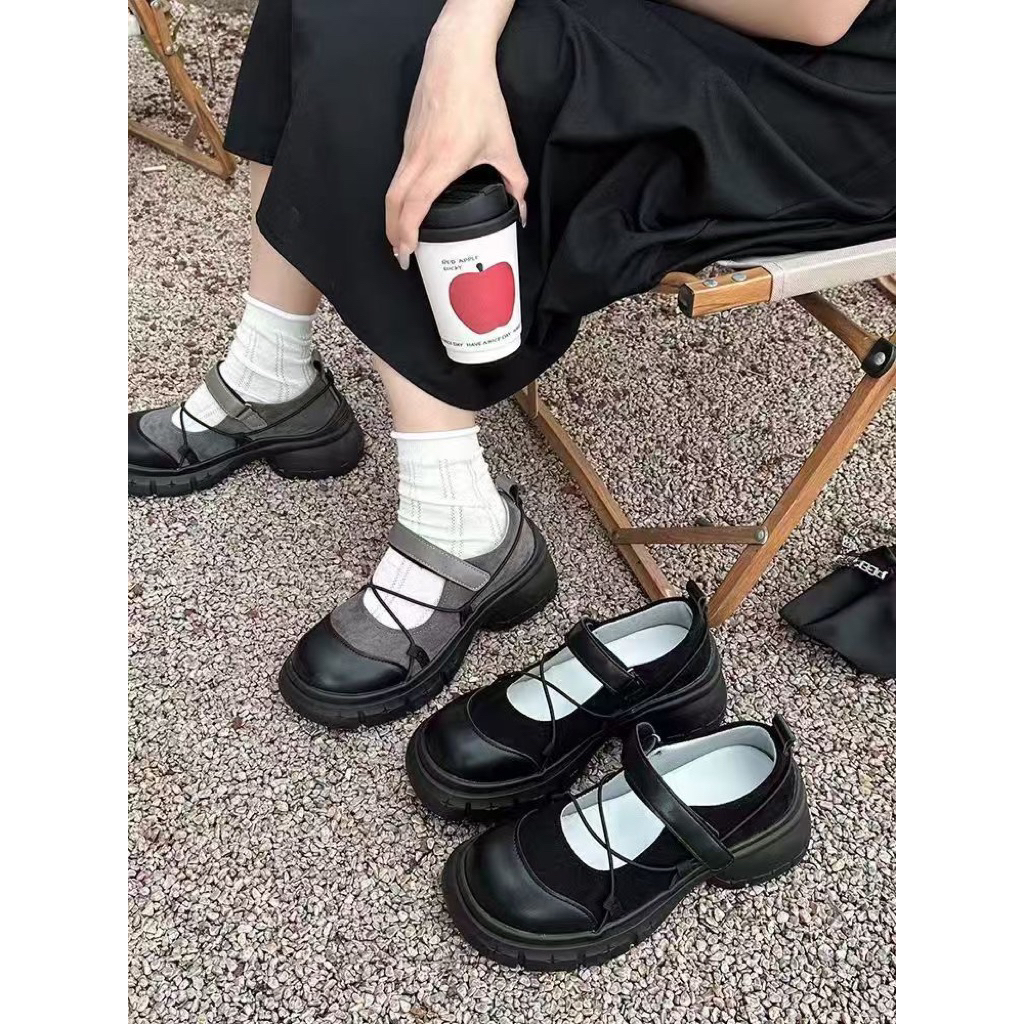 👟 Giày Da Quai Dán Nữ – Phong Cách Trẻ Trung, Năng Động (Size 35–40)