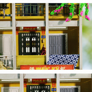 Mô hình gỗ tự lắp ráp DIY- Thế Giới Tí Hon- Mọt Sài Gòn GP135-01- Thế Giới Tí Hon