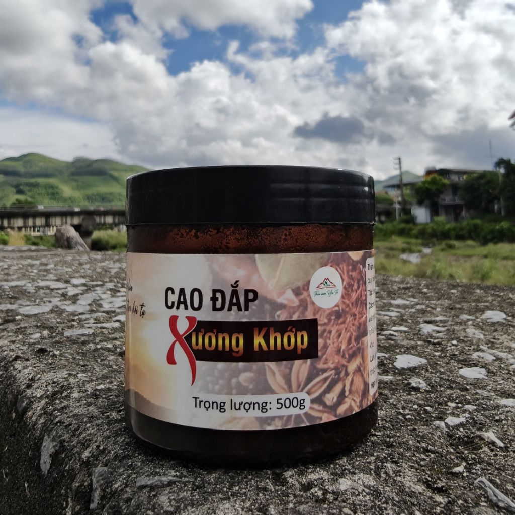 Cao đắp xương khớp thảo dược 500g – Gừng gió, địa liền, ngải cứu – Giảm đau, tiêu viêm, tan ứ trệ