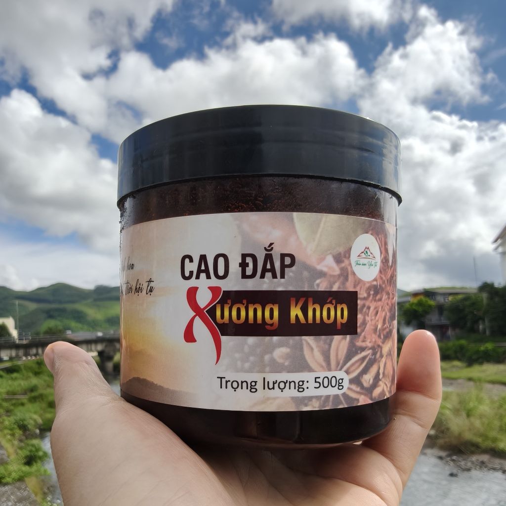 Cao đắp xương khớp thảo dược 500g – Gừng gió, địa liền, ngải cứu – Giảm đau, tiêu viêm, tan ứ trệ
