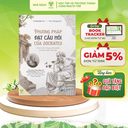 Sách - Tư Duy Phản Biện - Phương Pháp Đặt Câu Hỏi Của Socrates - Sách Hay - YMATE Books