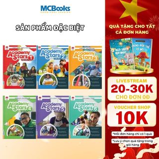 Combo - Academy Stars - Giáo Trình Và Sách Bài Tập Học Tiếng Anh Cấp 1 Chuẩn Cambridge