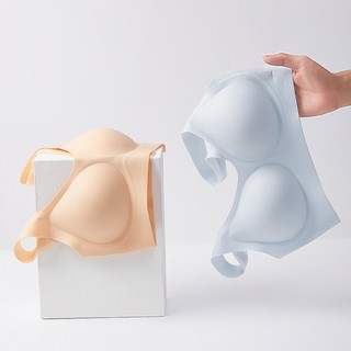 Combo 2 Áo Ngực Su Nữ Không Gọng Hoạ Tiết Hoa Chìm Xinh, Áo Lót Mềm Thoáng Mút Êm Ái King Shop A-606
