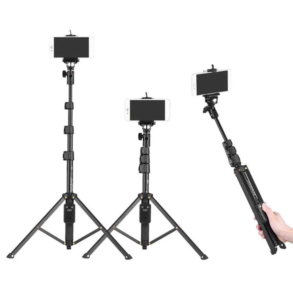 Gậy chụp ảnh selfie kiêm tripod Yunteng VCT-1388 cho smartphone máy ảnh.