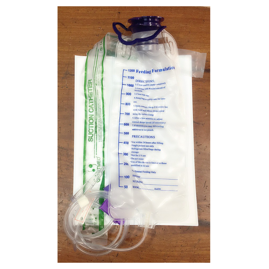 Túi truyền Enema cà phê thải độc đại tràng 1200ml