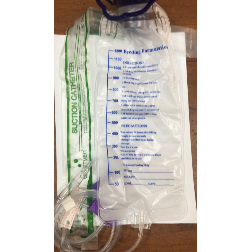 Túi truyền Enema cà phê thải độc đại tràng 1200ml