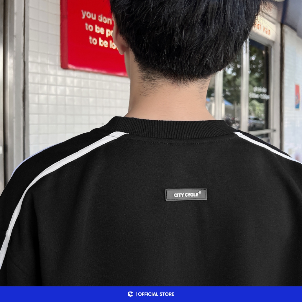 Áo sweater nỉ boxy mùa đông nam nữ Local Brand Chính Hãng City Cycle Áo sweater Main Character