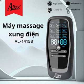 Máy massage xung điện thương hiệu Alizz máy massage kèm 4 miếng dán (hàng tốt)