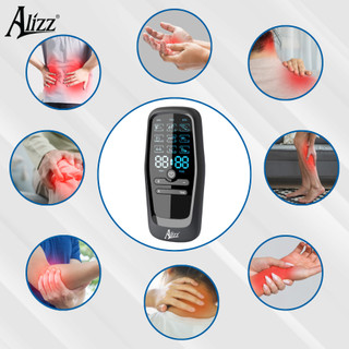 Máy massage xung điện thương hiệu Alizz máy massage kèm 4 miếng dán (hàng tốt)
