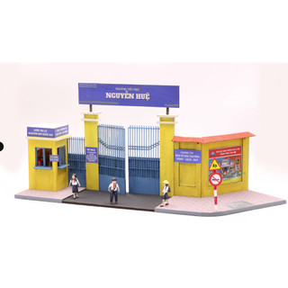 Mô hình gỗ tự lắp ráp DIY- Thế Giới Tí Hon- HỒI ỨC MÁI TRƯỜNG XƯA- GP02