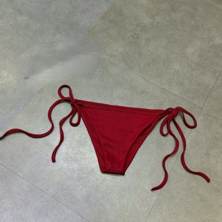 [HỎA TỐC] Set bikini cột eo dây nơ sexy K531 - Chất liệu gân tăm, áo có mút ngực, mềm mại