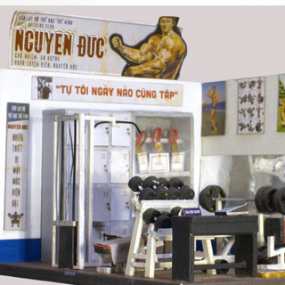Mô hình tự lắp ráp DIY - TẠ - CH135-01