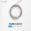 Kính áp tròng khoá ẩm 1 Ngày Màu Xám Tro Trầm Ánh Xanh CARASE, Lens cận AMIE GRAY