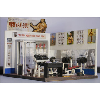 Mô hình tự lắp ráp DIY - TẠ - CH135-01