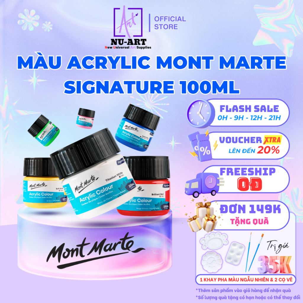Cách vẽ tranh mùa xuân đơn giản bằng màu acrylic cho người mới
