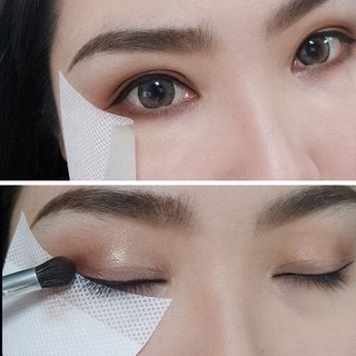 Miếng dán mắt tạo khung mắt, trang điểm mắt khói, miếng dán cách ly dùng để trang điểm mắt】