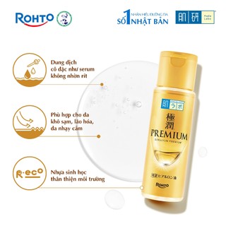 [KOL] Dung dịch dưỡng ẩm, dưỡng da căng mượt Hada Labo Gokujyun Premium Hydrating Lotion 170ml
