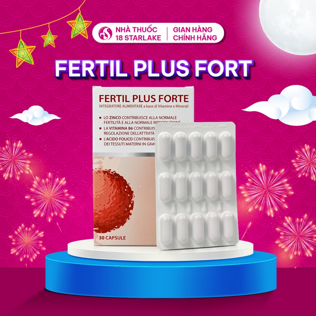 Fertil Plus Forte – Bổ Sung Vitamin, Khoáng Chất Giúp Điều Hòa Kinh ...
