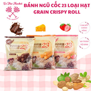Bánh Ngũ Cốc 23 Loại Hạt Hàn Quốc 500g - Thơm Ngon Bổ Dưỡng - CÔ THƯ MARKET