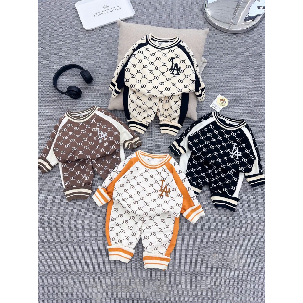 BỘ DA CÁ PHỐI MÀU IN TRÀN THÂN MÓC XÍCH