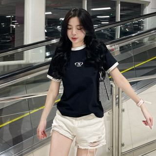 Áo thun Baby Tee LOGO M Đơn Giản Thoải Mái Đi Học Đi Làm | Under Thinker