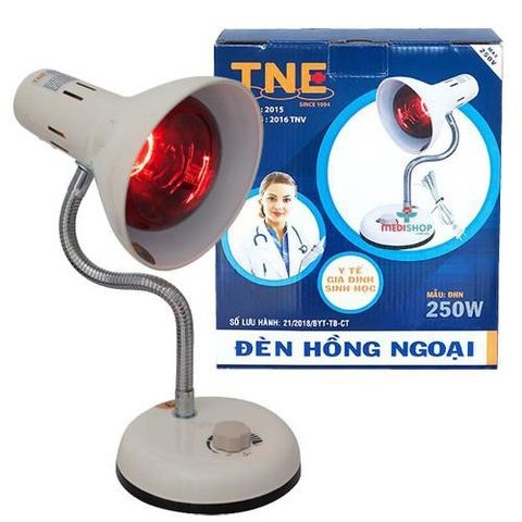 [VOUCHER 30K MB] Đèn hồng ngoại TNE Medilamp có chiết áp kèm bóng 250W, giúp giãn mạch máu, đau thắt cơ, đau viêm khớp