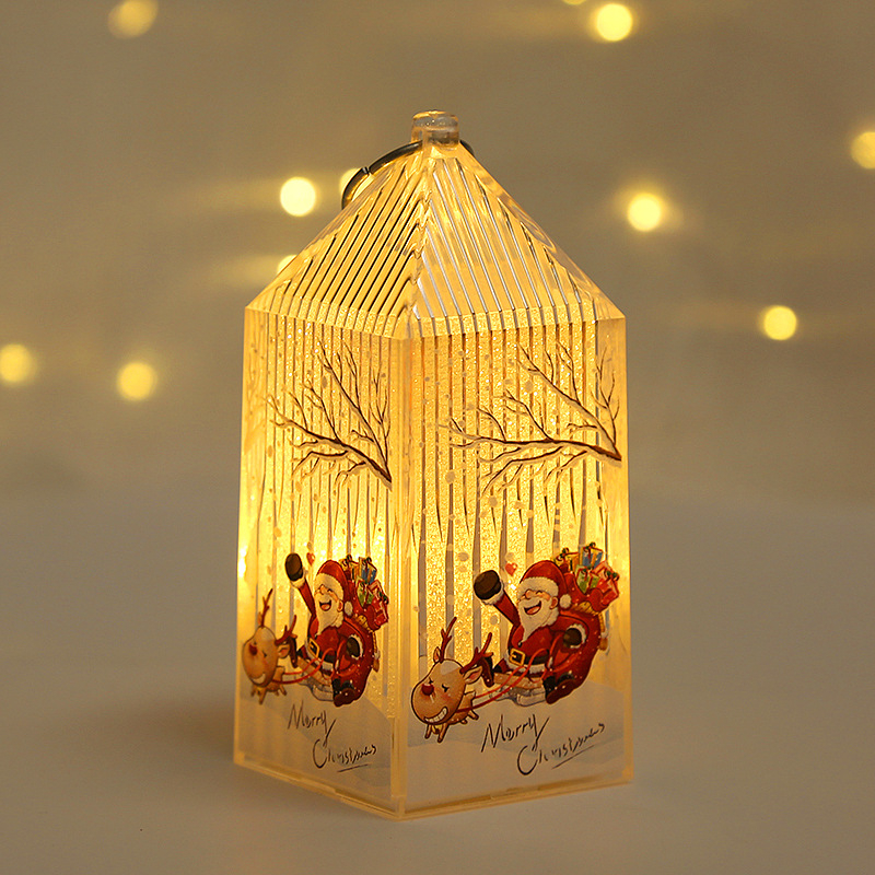 Đèn ngủ mini Giáng Sinh dễ thương – đồ trang trí Noel ông già tuyết, cây thông, người tuyết, quà tặng doanh nghiệp trang