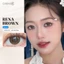 Kính áp tròng khoá ẩm 8H 3 Tháng Màu Nâu Mật Ong Nhạt CARASE, Lens cận B RENA BROWN