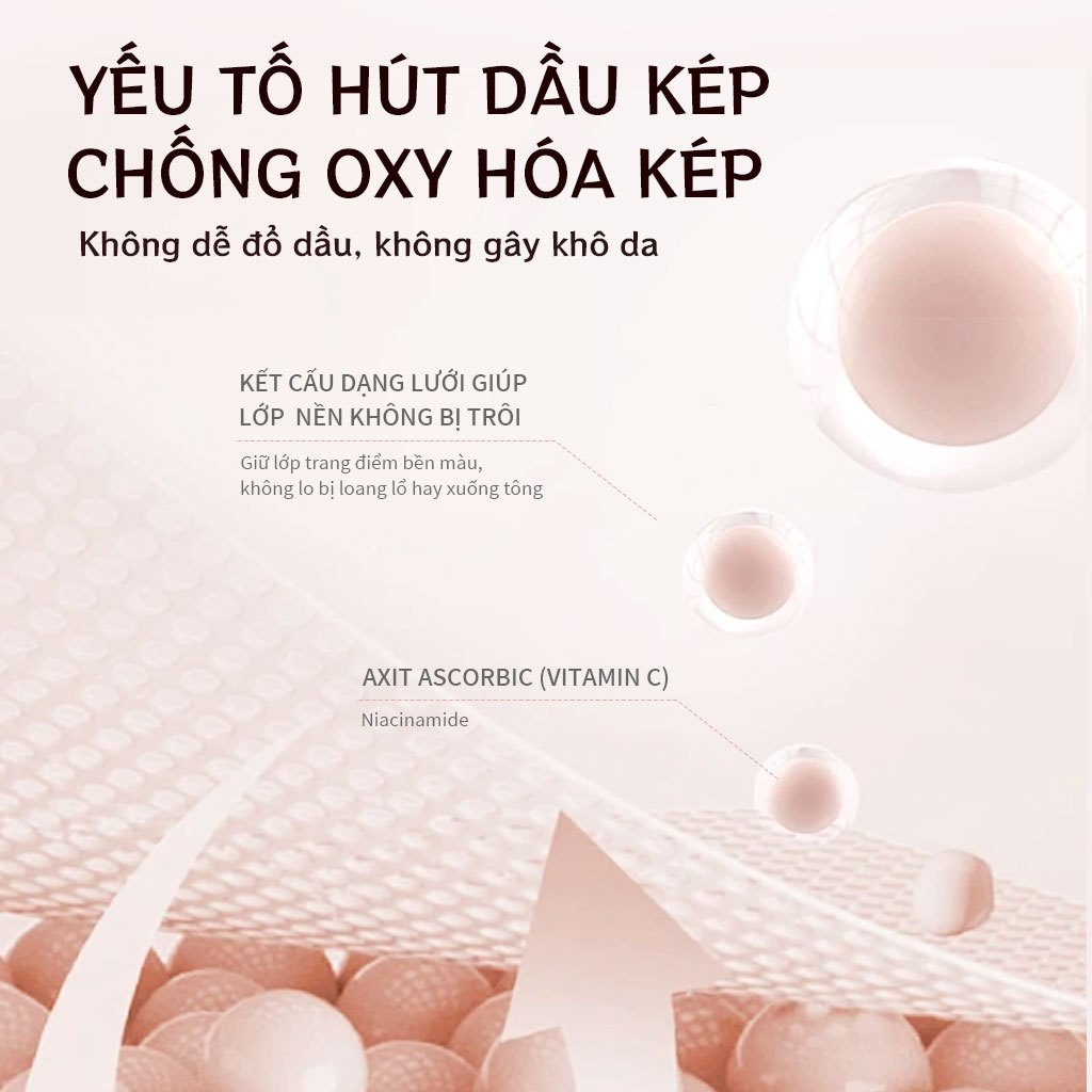 [Mua 1 tặng 4] Phấn Nước Cushion LCHEAR Kiềm Dầu, Nâng Tông Tự Nhiên, Che Phủ Hoàn Hảo, Mỏng Nhẹ, Kèm Lõi Thay Thế 10g