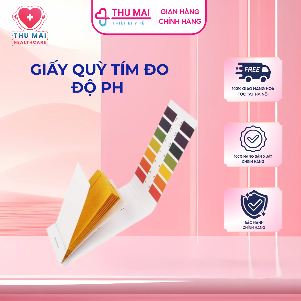 Giấy quỳ tím đo độ PH