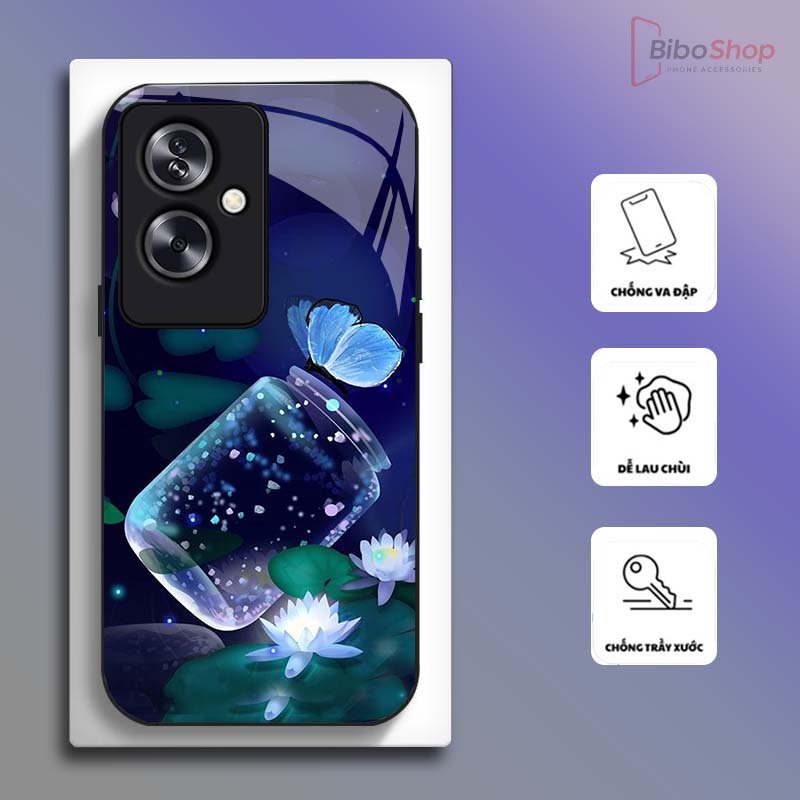 Ốp Lưng cho OPPO RENO 11F 5G Hoa Sen Nghệ Thuật – Thiết Kế Sang Trọng, Chống Trầy Xước Cao Cấp