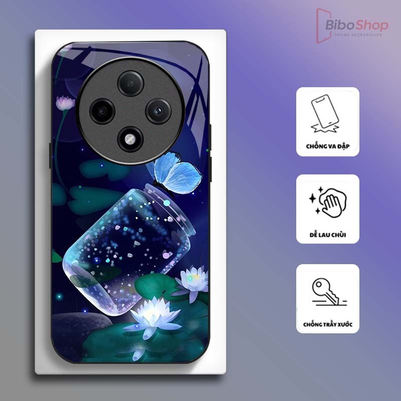 Ốp Lưng cho OPPO RENO 12F 5G Hoa Sen Nghệ Thuật – Thiết Kế Sang Trọng, Chống Trầy Xước Cao Cấp
