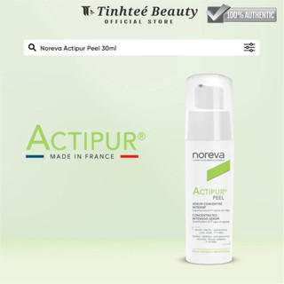 Serum kiềm dầu dành cho da dầu mụn và da dầu mụn nhạy cảm Noreva Actipur Peel Concentrated 30ml