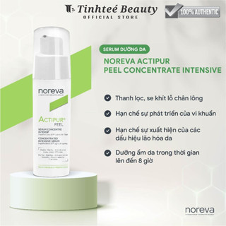 Serum kiềm dầu dành cho da dầu mụn và da dầu mụn nhạy cảm Noreva Actipur Peel Concentrated 30ml