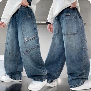 Quần Jean Dáng Xuông Cho Bé Trai – Style Năng Động, Form Chuẩn, Vải Mềm