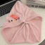 Khăn Tắm Sợi Bông Hello Kitty Thấm Hút Mềm Mại, Khăn Mặt Mũ Quấn Tóc Cao Cấp Không Rụng Lông
